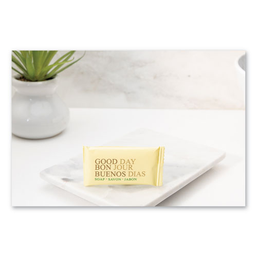 Amenity Bar Soap, Pleasant Scent, # 1/2, Individually Wrapped Bar, 1,000/Carton