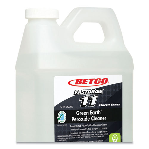 Green Earth Peroxide Neutral pH All Purpose Cleaner, Fresh Mint Scent, 67.6 oz Bottle, 2/Carton