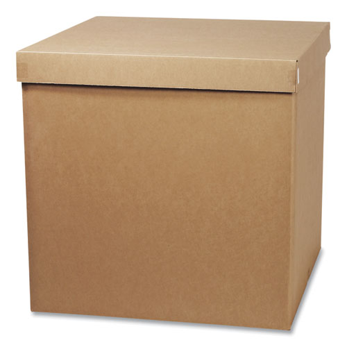 Gaylord Boxes, Triple Wall Construction, Half Slotted Container, 48 x 40 x 36, Brown Kraft