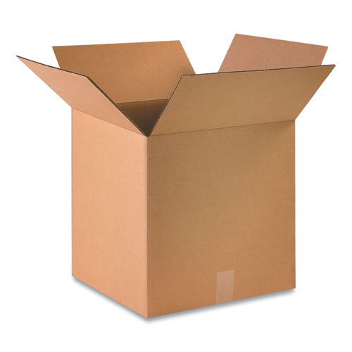 Fixed-Depth Shipping Boxes, Regular Slotted Container (RSC), 16 x 16 x 16, Brown Kraft, 25/Bundle