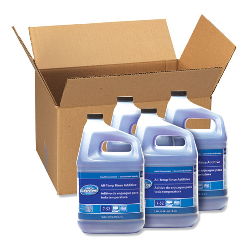 All-Temp Rinse Additive, Liquid, 1 gal, 4/Carton