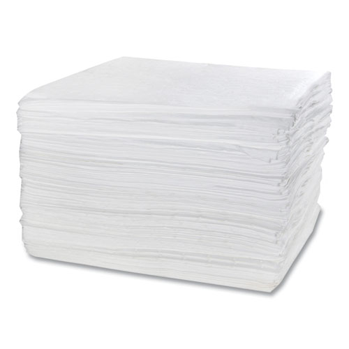 Image of TASKBrand Industrial Oil Only Sorbent Pad, 0.14 gal, 15 x 18, 200/Carton