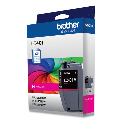 LC401MS Ink, 200 Page-Yield, Magenta