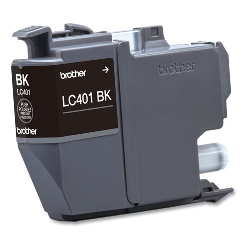 Image of Brother Lc401Bks Ink, 200 Page-Yield, Black