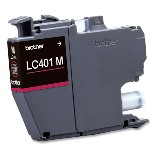 Image of Brother Lc401Ms Ink, 200 Page-Yield, Magenta