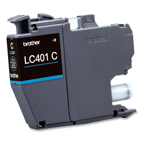 LC401CS Ink, 200-Page-Yield, Cyan