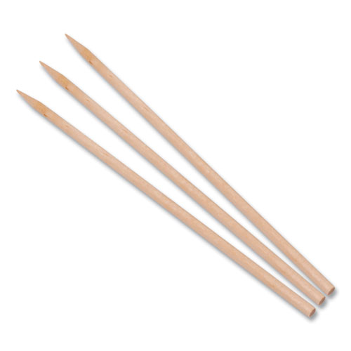 Bamboo Skewers, Paper, 5.5", Brown, 10,000/Carton