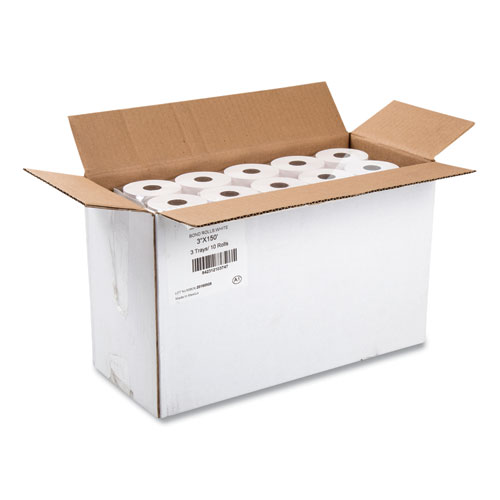 Register Rolls, 3" x 150 ft, White, 30/Carton