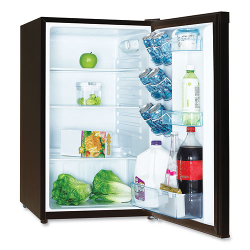 Image of Avanti 4.4 Cu.Ft. Auto-Defrost Refrigerator, 19.25 X 22 X 33, Black