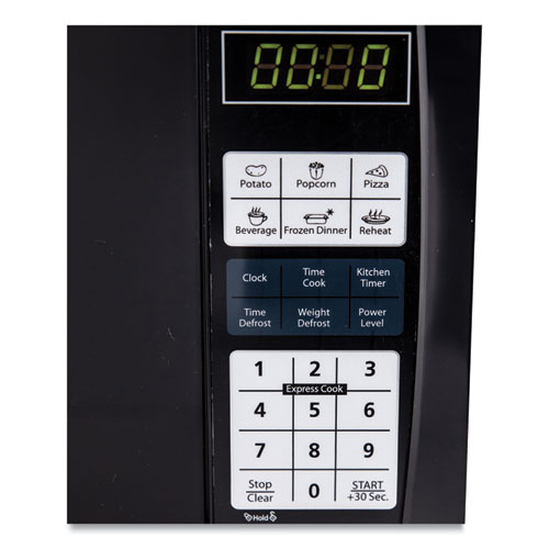 0.9 Cu. Ft. Countertop Microwave, 19 x 13.75 x 11, 900 Watts, Black