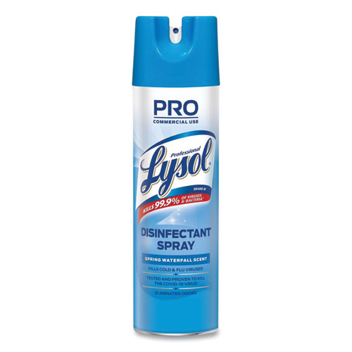 Image of Disinfectant Spray, Fresh, 19 oz Aerosol Spray