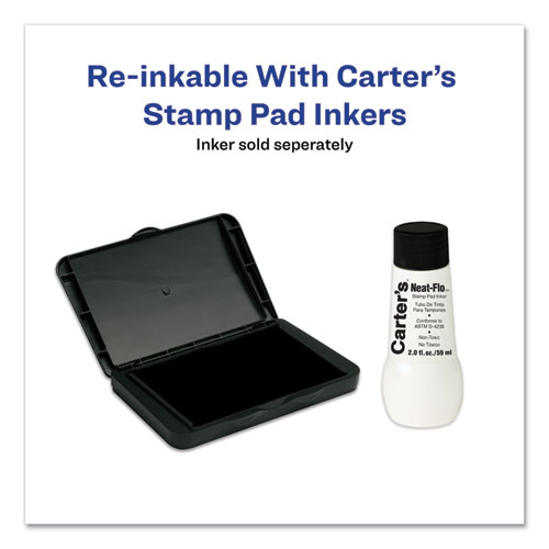 Image of Carter'S™ Pre-Inked Felt Stamp Pad, 4.2"5X 2.75", Black