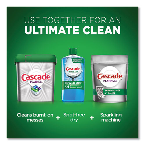 Image of Cascade® Actionpacs, Fresh Scent, 11.7 Oz Bag, 21/Pack, 5 Packs/Carton