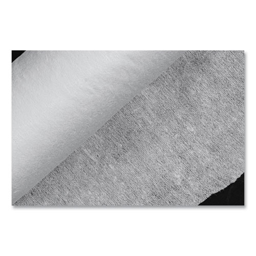 Image of Tablemate® Linen-Soft Non-Woven Polyester Banquet Roll, Cut-To-Fit, 40" X 50 Ft, White