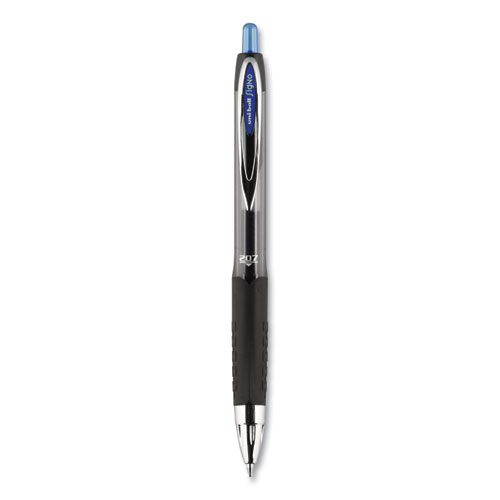 Pack of 12 Medium Point Uni-Ball Signo 207 Gel Pen Refills 0.7mm Blue Ink