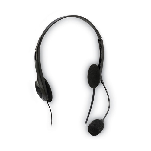 Image of Xtream H4 Binaural Over The Head Headset with Microphone, Black