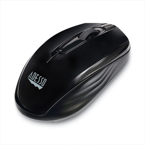 Image of iMouse S50 Wireless Mini Mouse, 2.4 GHz Frequency/33 ft Wireless Range, Left/Right Hand Use, Black