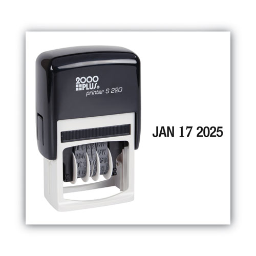 Image of Cosco 2000Plus® Economy Dater, Self-Inking, Black