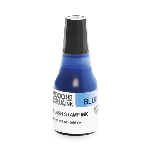Cosco 2000Plus® Pre-Ink High Definition Refill Ink, Blue, 0.9 Oz Bottle, Blue