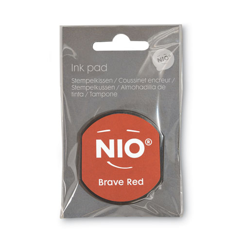 Consolidated Stamp Nio Noble Brave Red Ink Pad for Stamp with Voucher