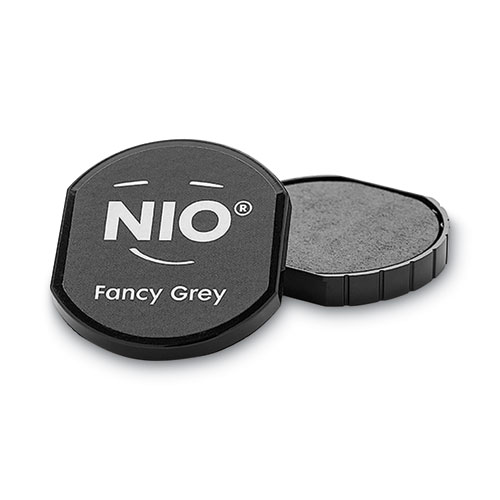 Image of Nio® Ink Pad For Nio Stamp With Voucher, 2.75" X 2.75", Fancy Gray
