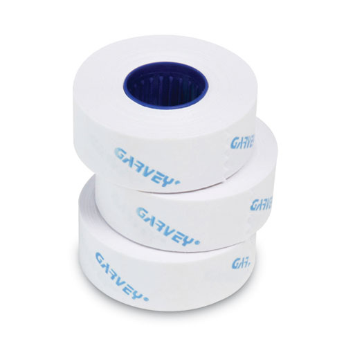Image of Garvey® One-Line Pricemarker Labels Bulk Pack, 0.44 X 0.81, White, 1,200/Roll, 16 Rolls/Box