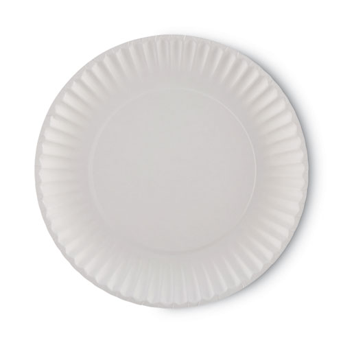 Image of Dixie® White Paper Plates, 9" Dia, 250/Pack, 4 Packs/Carton
