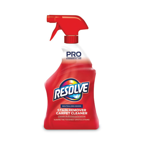 Professional RESOLVE® Carpet Cleaner, 32 oz Spray Bottle, 12/Carton