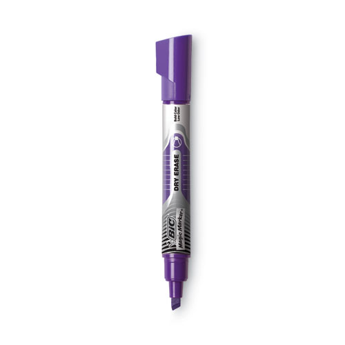 Image of Bic® Intensity Advanced Dry Erase Marker, Tank-Style, Broad Chisel Tip, Assorted Colors, Dozen