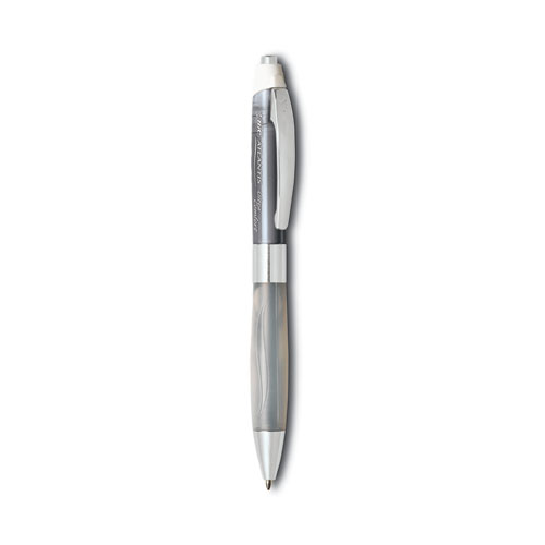 BIC® GLIDE Ultra Comfort Ballpoint Pen, Retractable, Medium 1 mm, Black Ink, Randomly Assorted Barrel Colors
