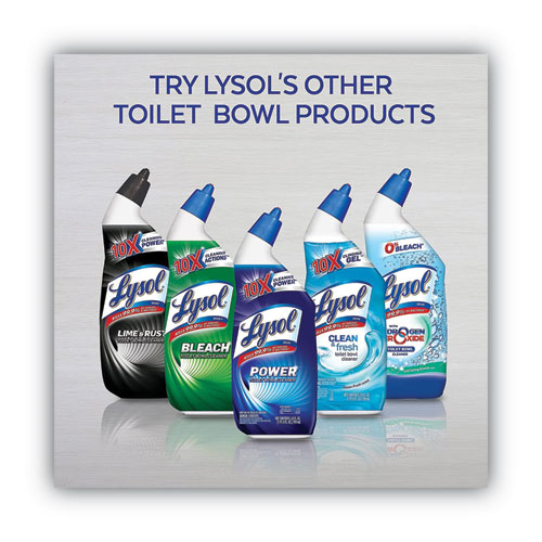 Disinfectant Toilet Bowl Cleaner, Wintergreen, 24 oz Bottle, 9/Carton