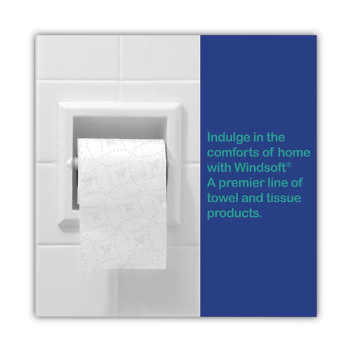 Image of Windsoft® Premium Bath Tissue, Septic Safe, 2-Ply, White, 284 Sheets/Roll, 24 Rolls/Carton