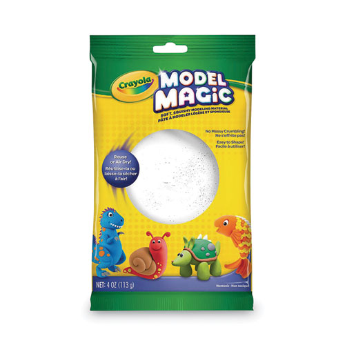 Model Magic Modeling Compound, 4 oz Packet, White