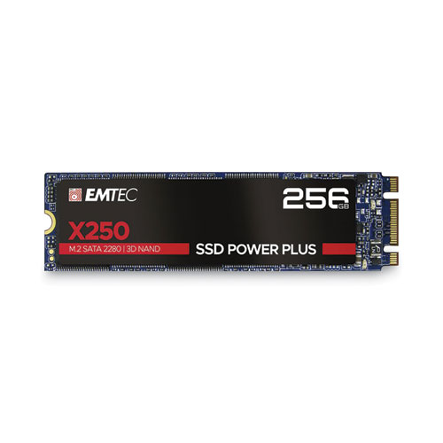 Emtec® X250 Power Plus Internal Solid State Drive, 256 Gb, Sata Iii