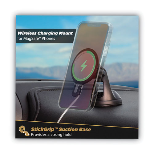 Image of Scosche® Magicmount Msc Window/Dash Car Phone Holder Mount Kit For Iphone 12, Black
