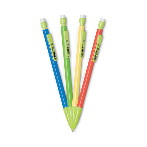 Xtra-Life Mechanical Pencil, 0.7 mm, HB (#2.5), Black Lead, Assorted Barrel Colors, 24/Pack