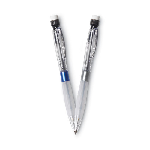 Velocity Max Pencil, 0.5 mm, HB (#2), Black Lead, Gray Barrel, 2/Pack