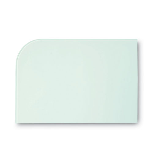 Magnetic Glass Dry Erase Board, 36 x 24, Opaque White Surface
