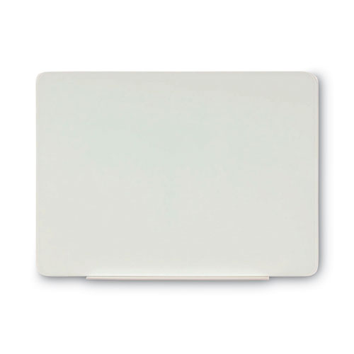 Magnetic Glass Dry Erase Board, 48 x 36, Opaque White