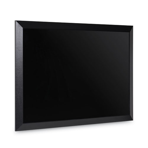 Image of Mastervision® Kamashi Wet-Erase Board, 48 X 36, Black Surface, Black Wood Frame