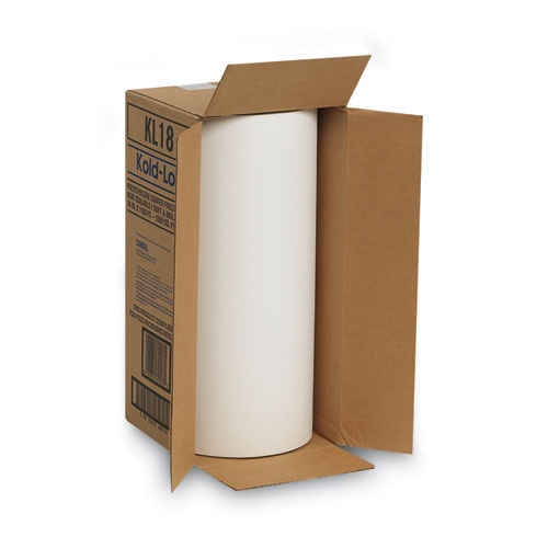 Kold-Lok Polyethylene-Coated Freezer Paper Roll, 18" x 1,100 ft, White