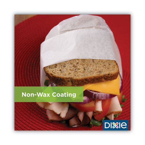 Image of Dixie® All-Purpose Food Wrap, Dry Wax Paper, 15 X 16, White, 1,000/Carton