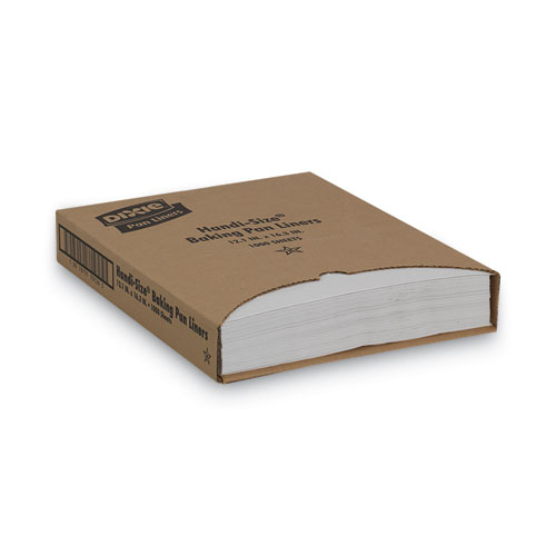 Greaseproof Liftoff Pan Liners, 12.2 x 16.38, White, 1,000/Carton