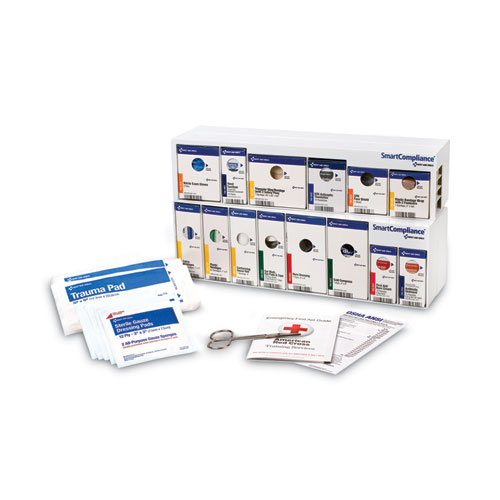 Image of First Aid Only™ Smartcompliance Retrofit Grids, 109 Pieces, Plastic Case