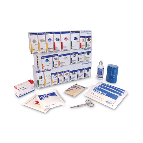 First Aid Only™ SmartCompliance RetroFit Grids, 109 Pieces, Plastic Case