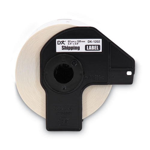 Image of Die-Cut Shipping Labels, 2.4" x 3.9", White, 300 Labels/Roll