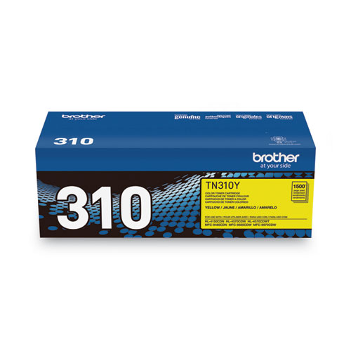 TN310Y Toner, 1,500 Page-Yield, Yellow