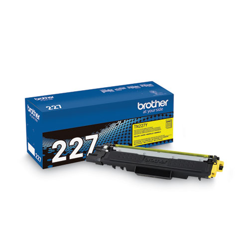 Image of TN227Y High-Yield Toner, 2,300 Page-Yield, Yellow