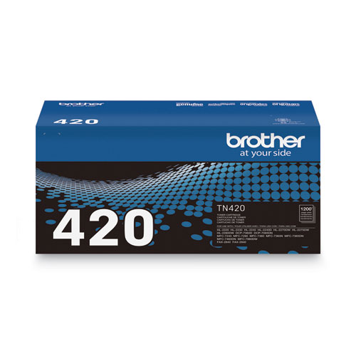 Image of Brother Tn420 Toner, 1,200 Page-Yield, Black