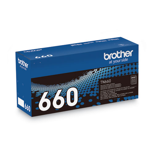 Image of Brother Tn660 High-Yield Toner, 2,600 Page-Yield, Black